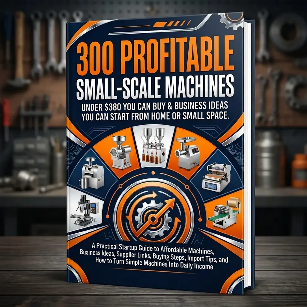 300 Profitable Small-Scale Machines cover