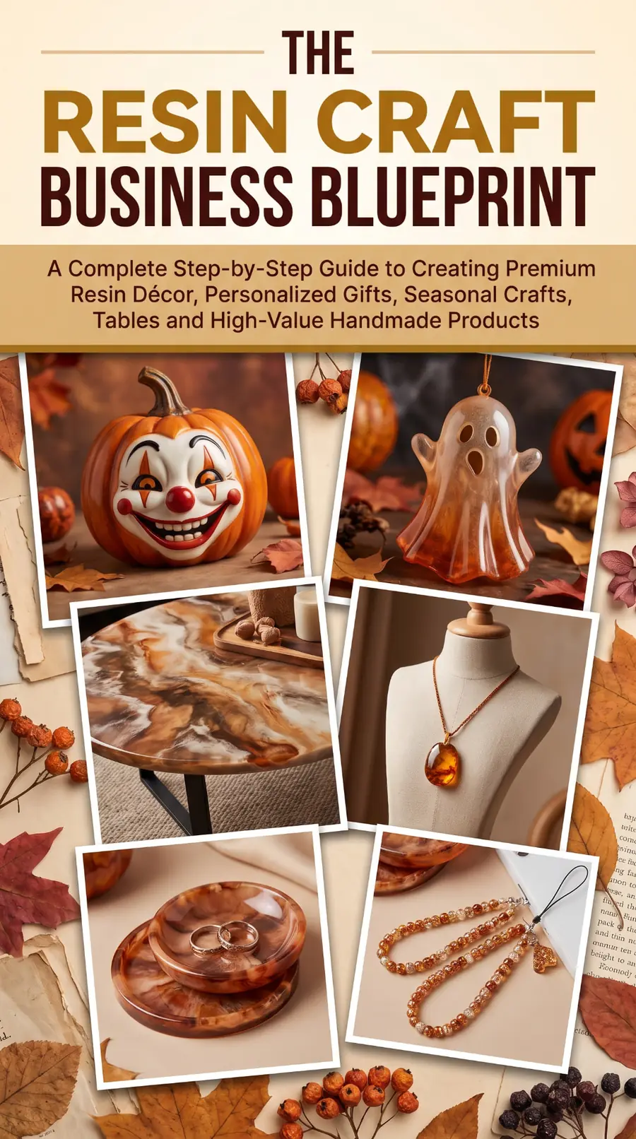 Custom Halloween Resin Guide cover